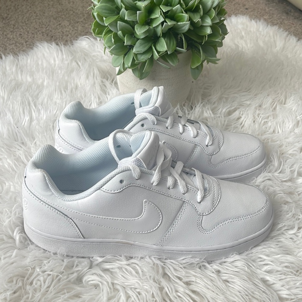 Nike Ebernon Low White Sneakers men 9.5